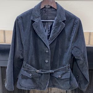 Steve & Barry’s Corduroy Blazer Black XL